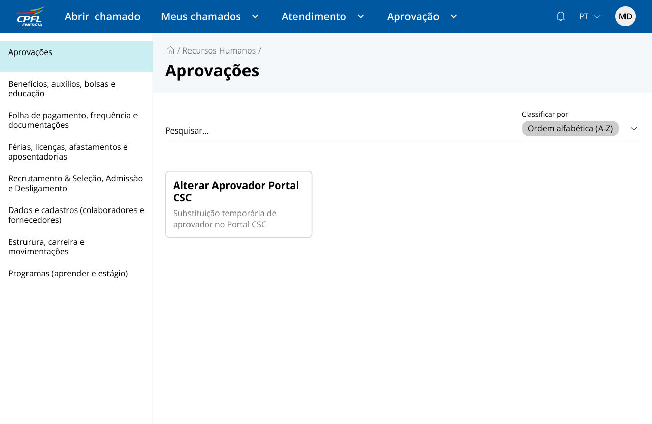 CSC - Aprovações