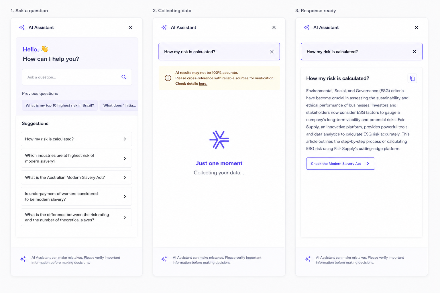 FairSupply AI Assistant