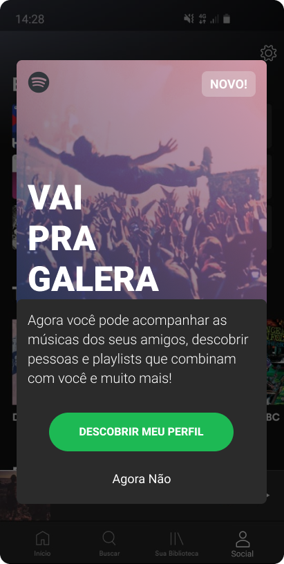 Spotify Social — Feature Intro
